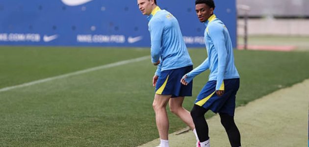 ثلاثي برشلونة يقترب من العودة للمشاركة مع الفريق