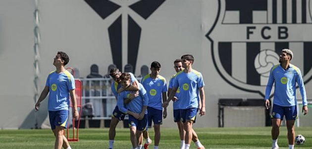برشلونة يستعيد معظم لاعبيه الدوليين ويستعد لمواجهة أتلتيكو مدريد