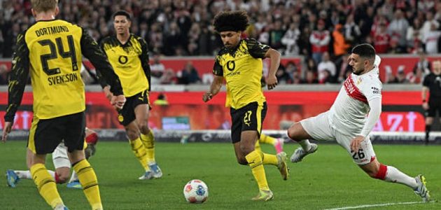 بوروسيا دورتموند يخطف فوزًا قاتلًا من أمام شتوتجارت